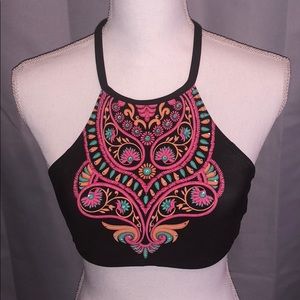 Halter bikini top